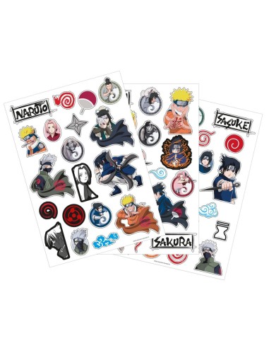 Naruto Shippuden - Pegatina Tech - Joy Toy