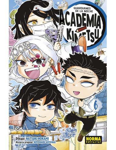 GUARDIANES DE LA NOCHE: ACADEMIA KIMETSU Nº06