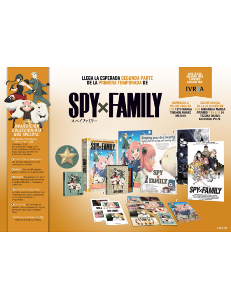 Spy x Family - Temporada 1 Edición Coleccionista - Blu-ray