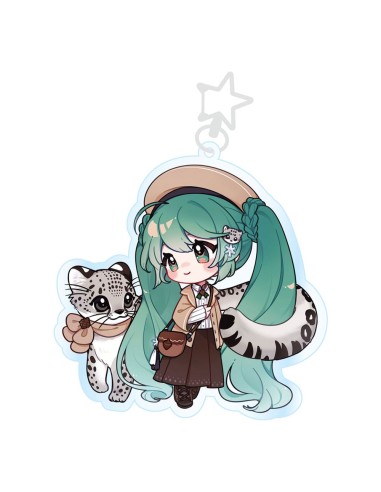 Hatsune Miku - Llavero acrilico Kawaii Winter...