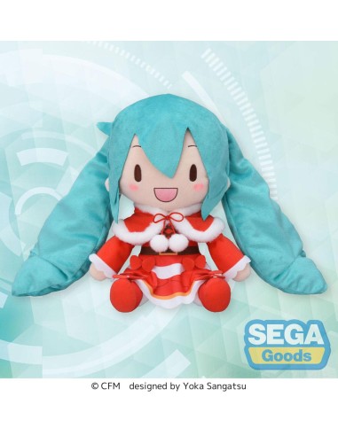 Hatsune Miku - Peluche Miku Christmas 2024 L -...