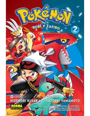 POKEMON: RUBI Y ZAFIRO Nº02 (REEDICION)