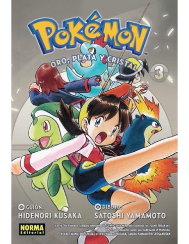 POKEMON: ORO, PLATA Y CRISTAL Nº3 (REEDICION)