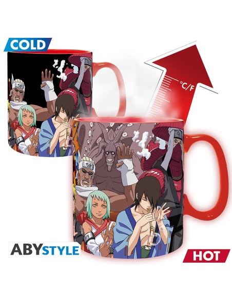 Naruto Shippuden - Taza Térmica Bijû y Jinchûriki - ABYstyle