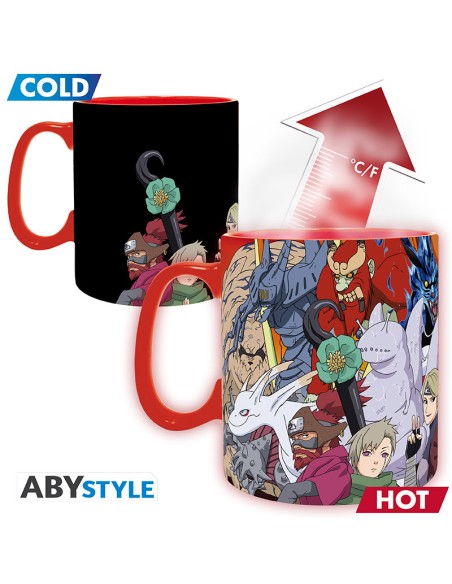 Naruto Shippuden - Taza Térmica Bijû y Jinchûriki - ABYstyle