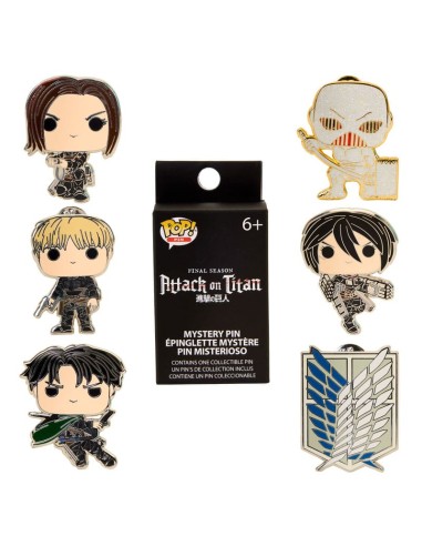 Shingeki no Kyojin - Pins y Broches sorpresa -...