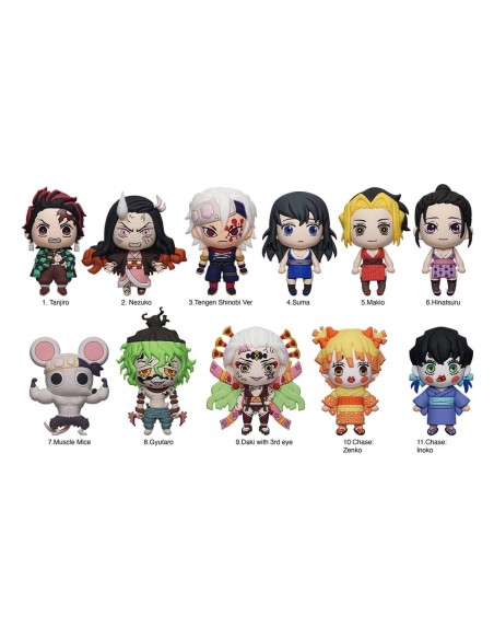 Kimetsu no Yaiba - Llavero sorpresa Series 6 - Monogram Int.