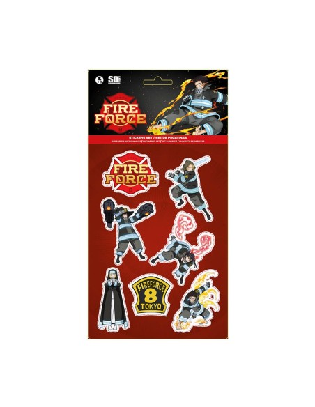 Fire Force - Set de Pegatinas - SD Toys