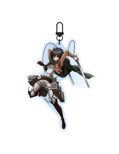 Shingeki no Kyojin - Llavero acrilico Mikasa...