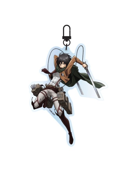 Shingeki no Kyojin - Llavero acrilico Mikasa Ackermann - POPbuddies