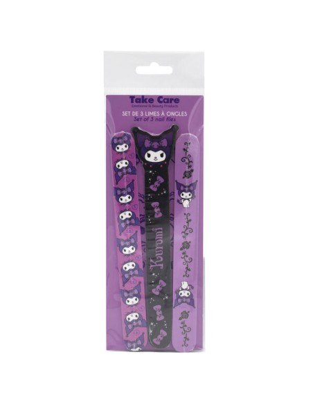 Kuromi - Set 3 Limas de Uñas - Take Care