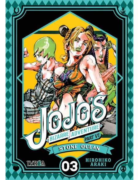 JOJO´S BIZARRE ADVENTURE PARTE 6: STONE OCEAN VOLUMEN 03