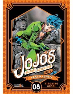 JOJO´S BIZARRE ADVENTURE PARTE 5: VENTO AUREO VOLUMEN 08