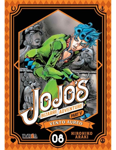 JOJO´S BIZARRE ADVENTURE PARTE 5: VENTO AUREO VOLUMEN 08