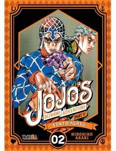 JOJO´S BIZARRE ADVENTURE PARTE 5: VENTO AUREO VOLUMEN 02