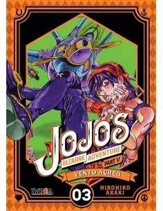 JOJO´S BIZARRE ADVENTURE PARTE 5: VENTO AUREO VOLUMEN 03