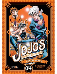 JOJO´S BIZARRE ADVENTURE PARTE 5: VENTO AUREO VOLUMEN 04