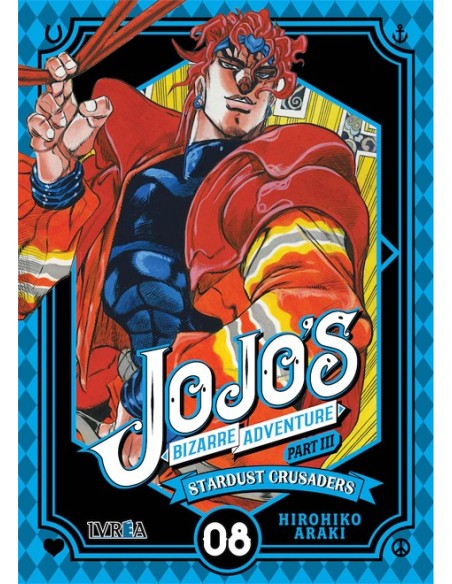 JOJO´S BIZARRE ADVENTURE PARTE 3: STARDUST CRUSADERS VOLUMEN 08