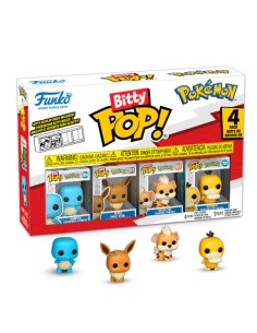 Pokemon - Bitty POP Pack de 4 Figuras - Funko