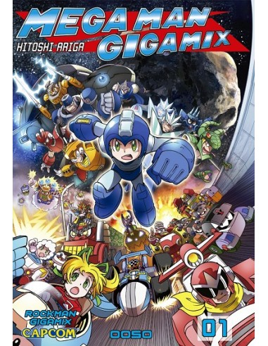 MEGA MAN GIGAMIX Nº01