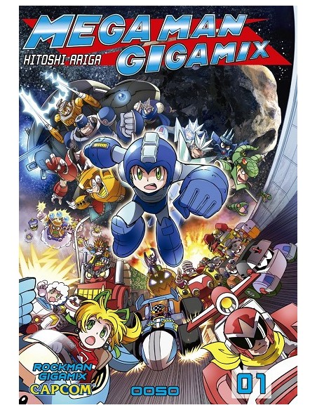 MEGA MAN GIGAMIX Nº01