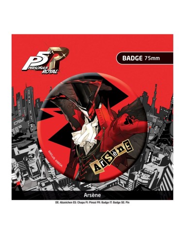 Persona 5 - Chapas Arséne - POPbuddies