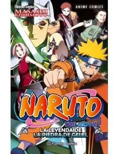 NARUTO ANIME COMICS Nº03: LA LEYENDA DE LA PIEDRA DE GELEL