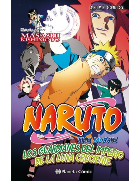 NARUTO ANIME COMICS Nº04: LOS GUARDIANES DEL IMPERIO DE LA LUNA CRECIENTE