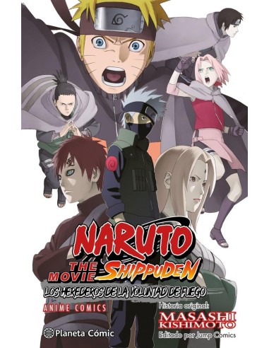NARUTO ANIME COMICS Nº02: THE MOVIE SHIPPUDEN