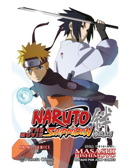 NARUTO ANIME COMICS THE MOVIE SHIPPUDEN: VINCULOS
