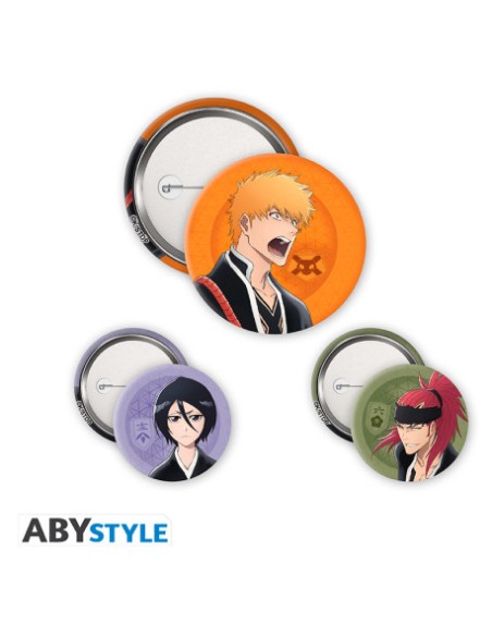 Bleach - Paquete de 3 insignias - ABYstyle