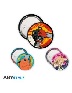 Chainsaw Man - Pack de 3 chapas - ABYstyle