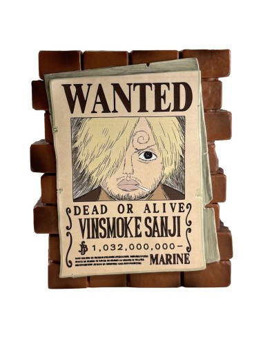 One Piece - Hucha Sanji Wanted - Plastoy
