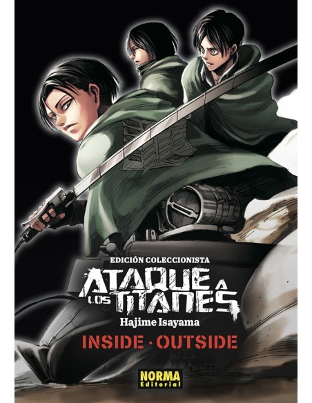 GUIA ATAQUE A LOS TITANES. EDICION COLECCIONISTA: INSIDE Y OUTSIDE