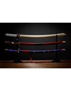 One Piece - 1/1 Espadas Roronoa Zoro Three Sword Style -...