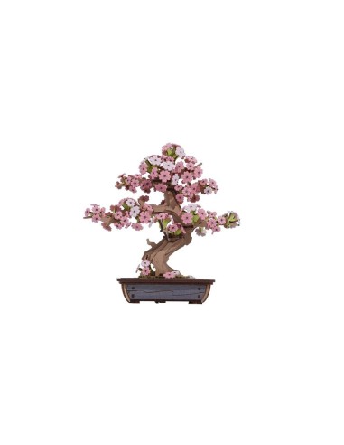 Sakura Bonsai - 3D en madera - Madness toys