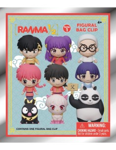 Ranma 1/2 - Colgantes PVC 3D Series 1 - Monogram Int.