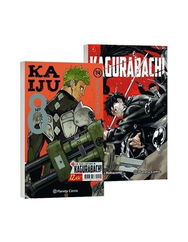 KAIJU 8 Nº14 + KAGURABACHI Nº01 (PACK ESPECIAL)