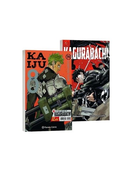 KAIJU 8 Nº14 + KAGURABACHI Nº01 (PACK ESPECIAL)