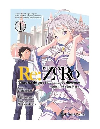 RE:ZERO (VOLUMEN 3): TRUTH OF ZERO 1 (MANGA)