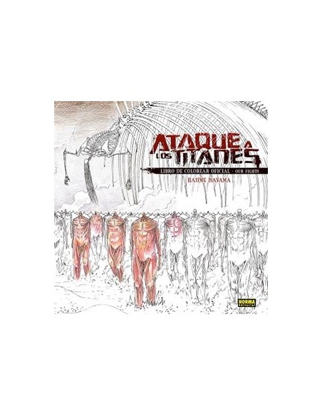 ATAQUE A LOS TITANES: LIBRO DE COLOREAR OFICIAL VOLUMEN 1
