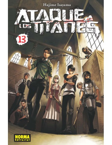 ATAQUE A LOS TITANES Nº13 (REEDICION)