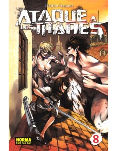 ATAQUE A LOS TITANES Nº08 (REEDICION)