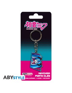 Hatsune Miku - Llavero metálico - ABYstyle