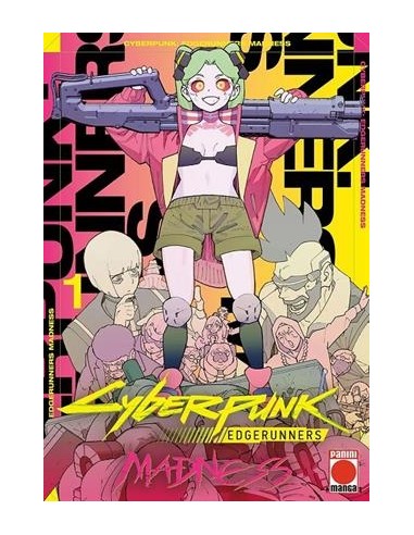 CYBERPUNK EDGERUNNERS, MADNESS Nº01