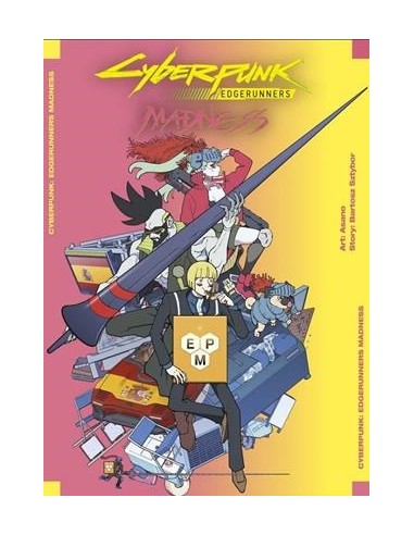 CYBERPUNK EDGERUNNERS, MADNESS Nº01 (PORTADA...