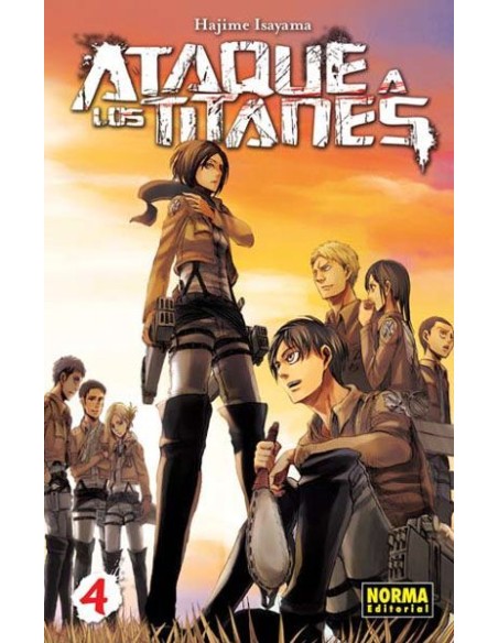 ATAQUE A LOS TITANES Nº04 (REEDICION)