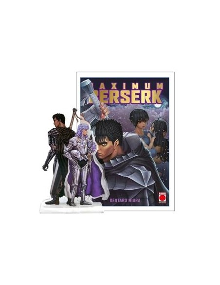 BERSERK MAXIMUM VOLUMEN 21 (SOBRECUBIERTA DORADA + FIGURA ACRILICA)