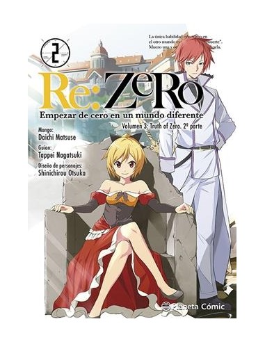 RE:ZERO (VOLUMEN 3): TRUTH OF ZERO 2 (MANGA)
