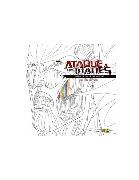 ATAQUE A LOS TITANES: LIBRO DE COLOREAR OFICIAL VOLUMEN 2